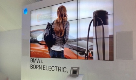 Ekrany bezszwowe na stoisku BMW, Krynica 2013