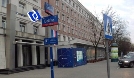 Wynajem ekranów bezszwowych dla PKP Cargo, Warszawa, 2013
