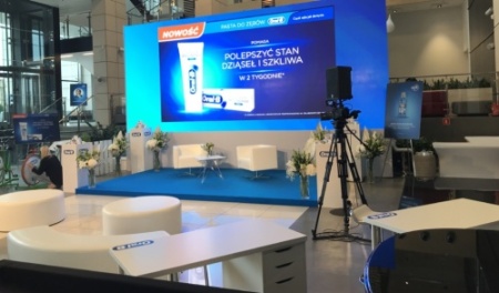 Techniczna obsługa eventu firmowego, Łódź, 2018