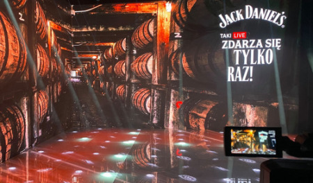 #fullobsługa Jacka Daniel'sa w #studioCube, Warszawa