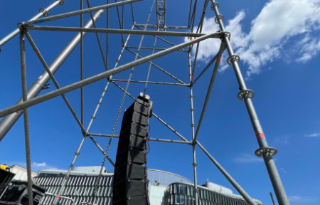 #drony i wsparcie techniczne na Dniu Strażaka, Warszawa