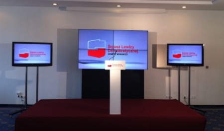 Obsługa konferencji politycznych, woj. łódzkie, 2011