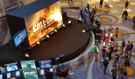 Scenografia, światło, dźwięk - odpalamy Call of Duty, Warszawa, 2016