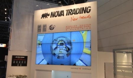 Wynajem ekranów bezszwowych na targi, Dusseldorf, 2014