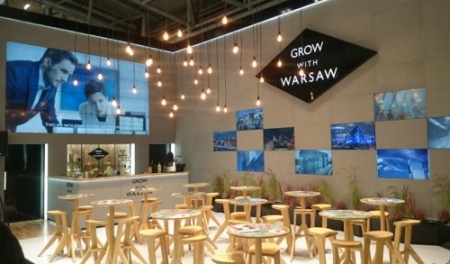 Multimedia na stoiska targowe, targi Real Expo, Monachium, 2015