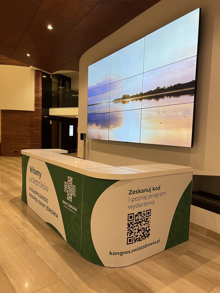 Logo Wynajem lad recepcyjnych - mobilne recepcje.