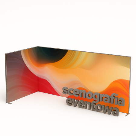 Ścianka wystawiennicza model "L" - dowolny wymiar