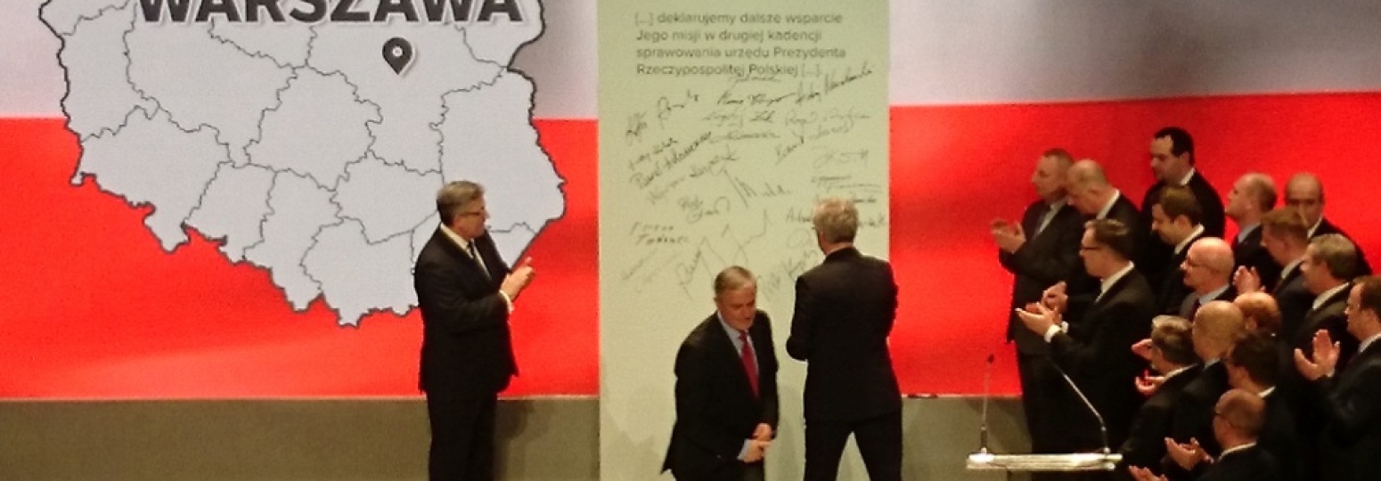 obsługa eventów dla partii politycznych. realizacja wizji