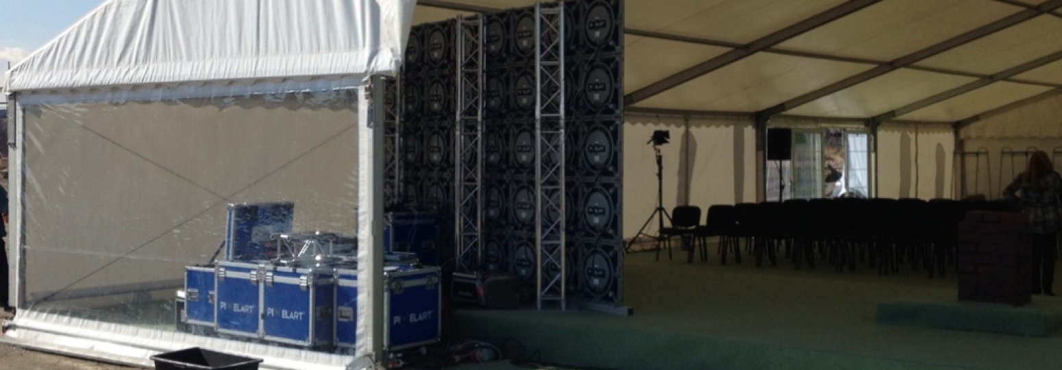 obsługa techniczna imprez, wynajem sceny, wynajem konstrukcji scenicznej