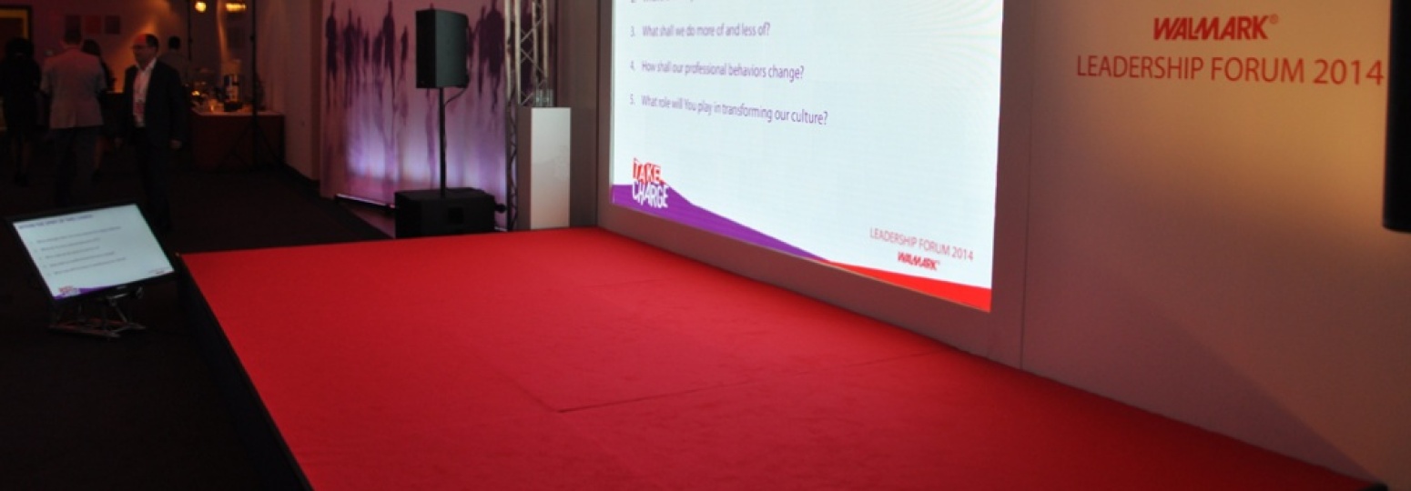 wynajem ekranów diodowych, realizacja wizji, obsługa konferencji