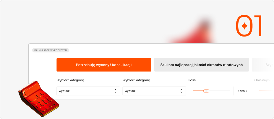 Skorzystaj z kalkulatora wypożyczeń